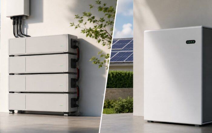 Batería solar modular vs batería monobloque