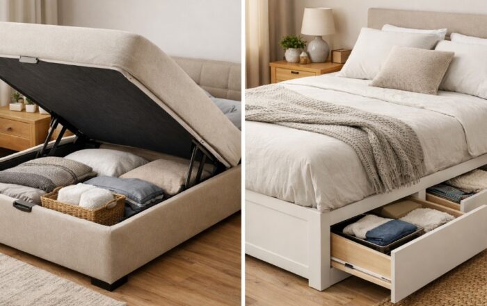 Canapé abatible vs cama con cajones