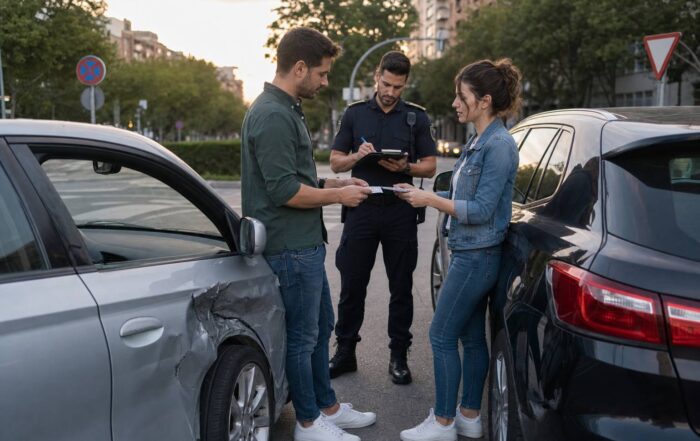Parte amistoso vs atestado policial: diferencias y utilidad para cobrar una indemnización