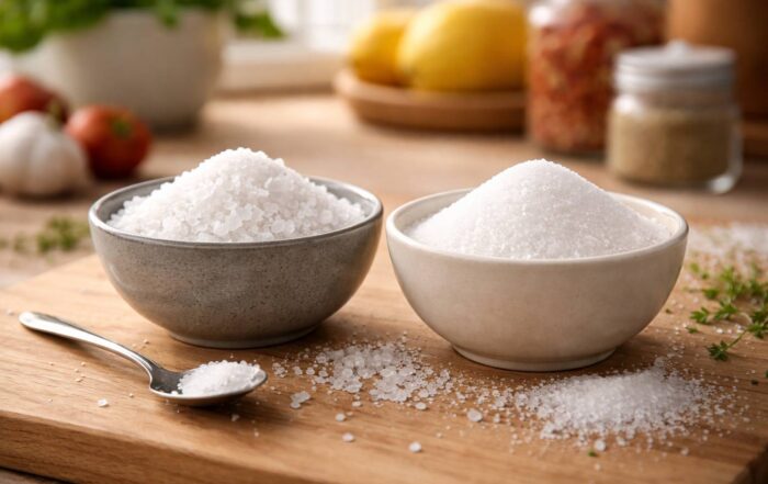 Sal marina vs sal yodada: diferencias nutricionales, usos y mitos frecuentes